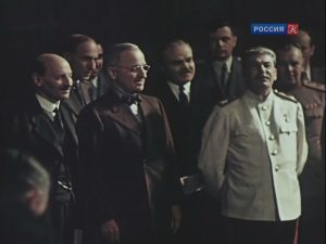 Документальный фильм «Берлинская конференция» исторический триумф советской дипломатии в Потсдаме 1945 года, смотреть онлайн.