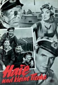 Фильм «Акулы и мелкие рыбешки» — отличная военная драма про немецких моряков, смотреть онлайн.